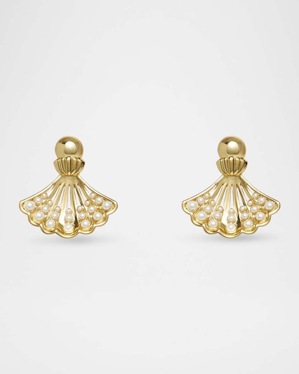 Fan Shell Earrings